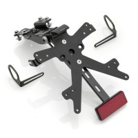 Nastavitelný držák SPZ RIZOMA FOX s osvětlením SPZ a odrazkou pro motocykly YAMAHA MT-07